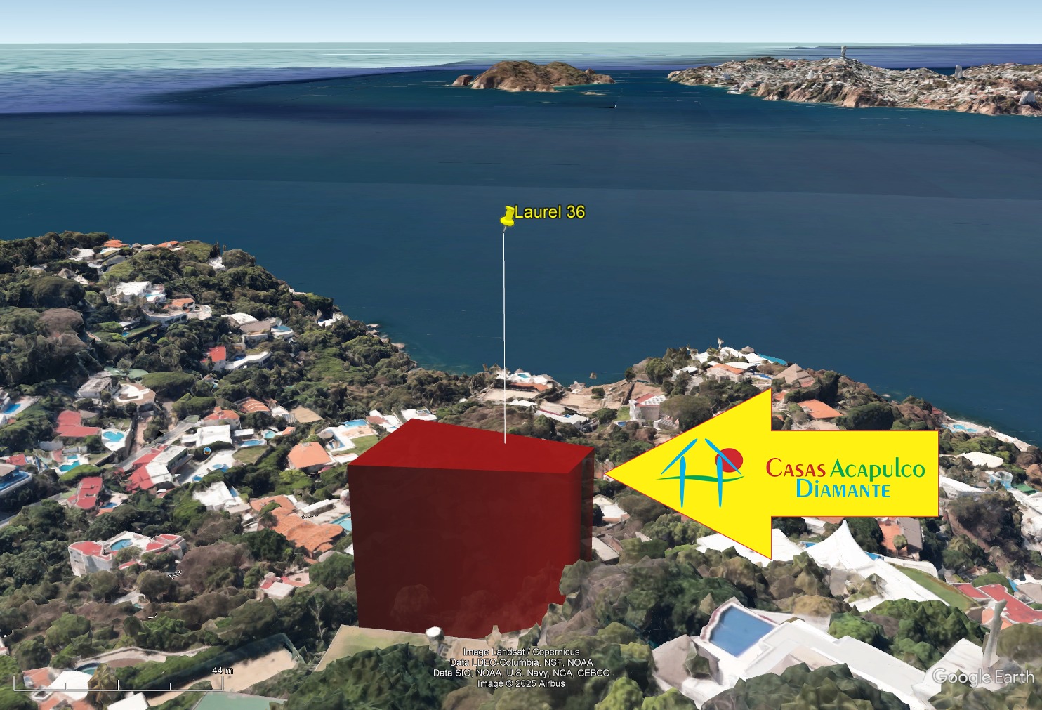 Terreno Laurel 36 - Ubicación satelital y entorno 9